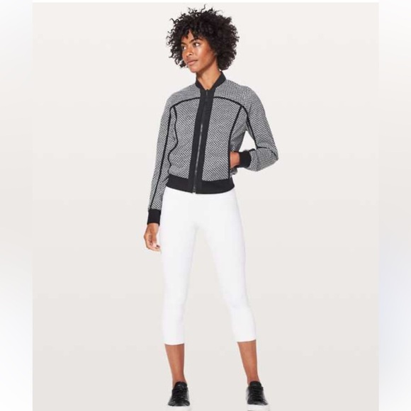 LULULEMON Bomb Around Jacket Reversible Lightweight Athletic Jacket Size 6 - Picture 1 of 10